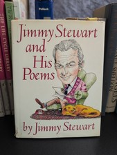 Jimmy Stewart and His Poems by Jimmy Stewart 1st Edition 1989 HCDJ