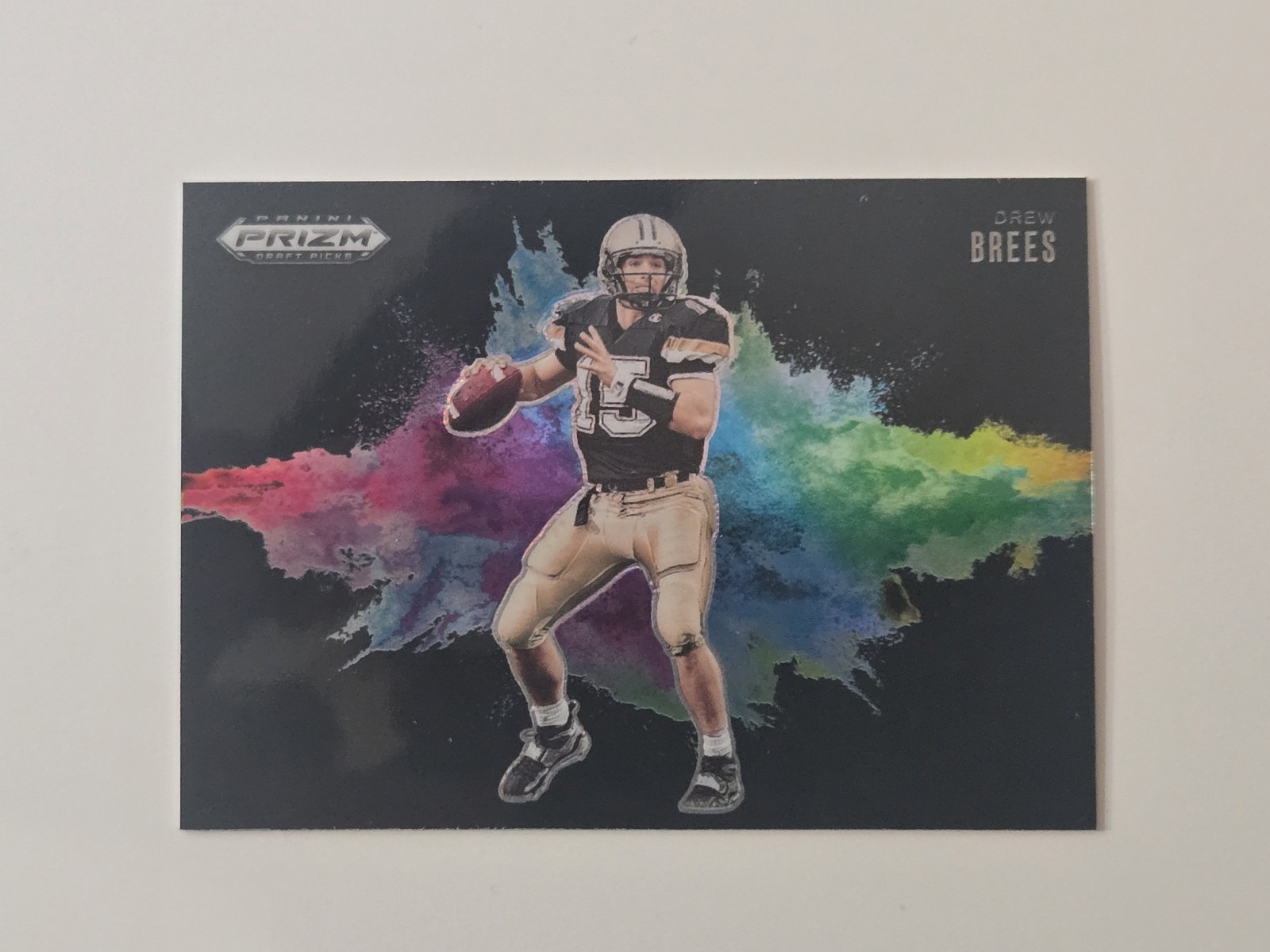 2025 Panini Prizm Draft Picks Drew Brees #30 Color Blast SSP  Case Hit
