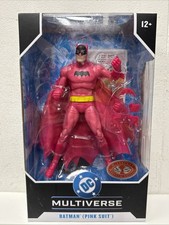 McFarlane DC Multiverse Batman Pink Suit Figure Red Platinum Edition NEW