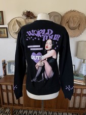 Olivia Rodrigo Guts Tour Sz S Sweatshirt Official Merch Concert 2-Sided