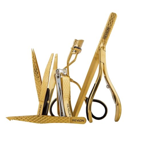 Revlon Gold Series Slant Tip Tweezer Coated with Diamond Particles, Durable - Picture 3 of 4