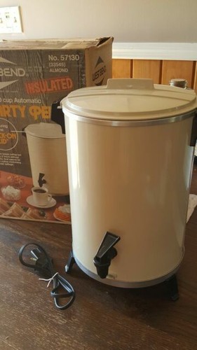 West Bend Classic 12-Cup Coffee Percolator with Cordless Serving, in Stainless Steel (54159