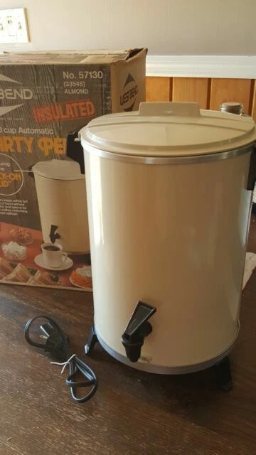 Cafeteras de plástico West Bend y ollas de Café Moka Cafeteras eléctricas