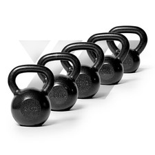 Kettlebell 8-12-16-20-24 kg, Verniciatura Sabbiatura ad Effetto
