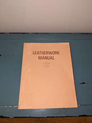  Tandy Leather Company Leatherwork Manual 1969  