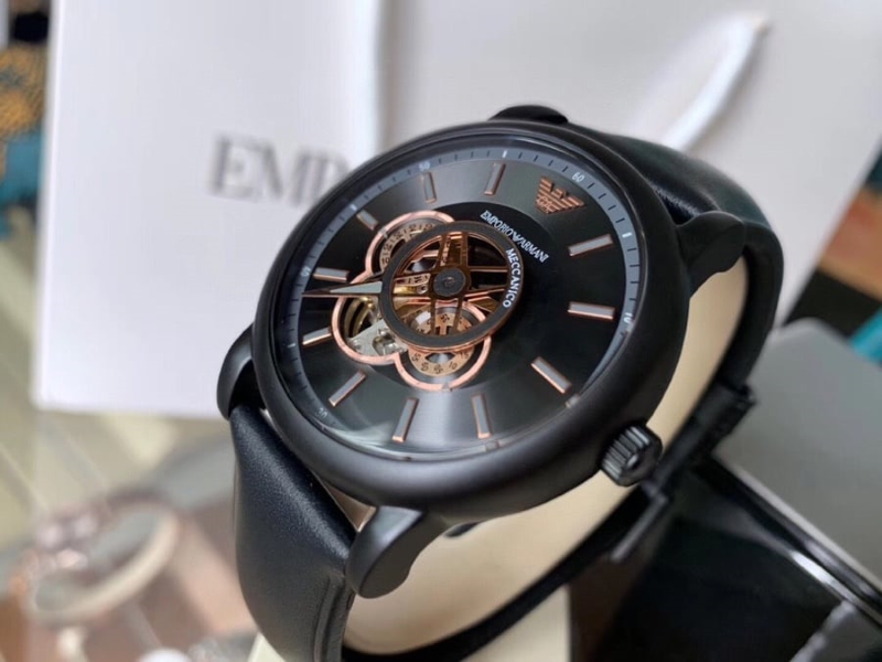 EMPORIO ARMANI AR60012 Watch Mechanical Automatic Miyota Leather