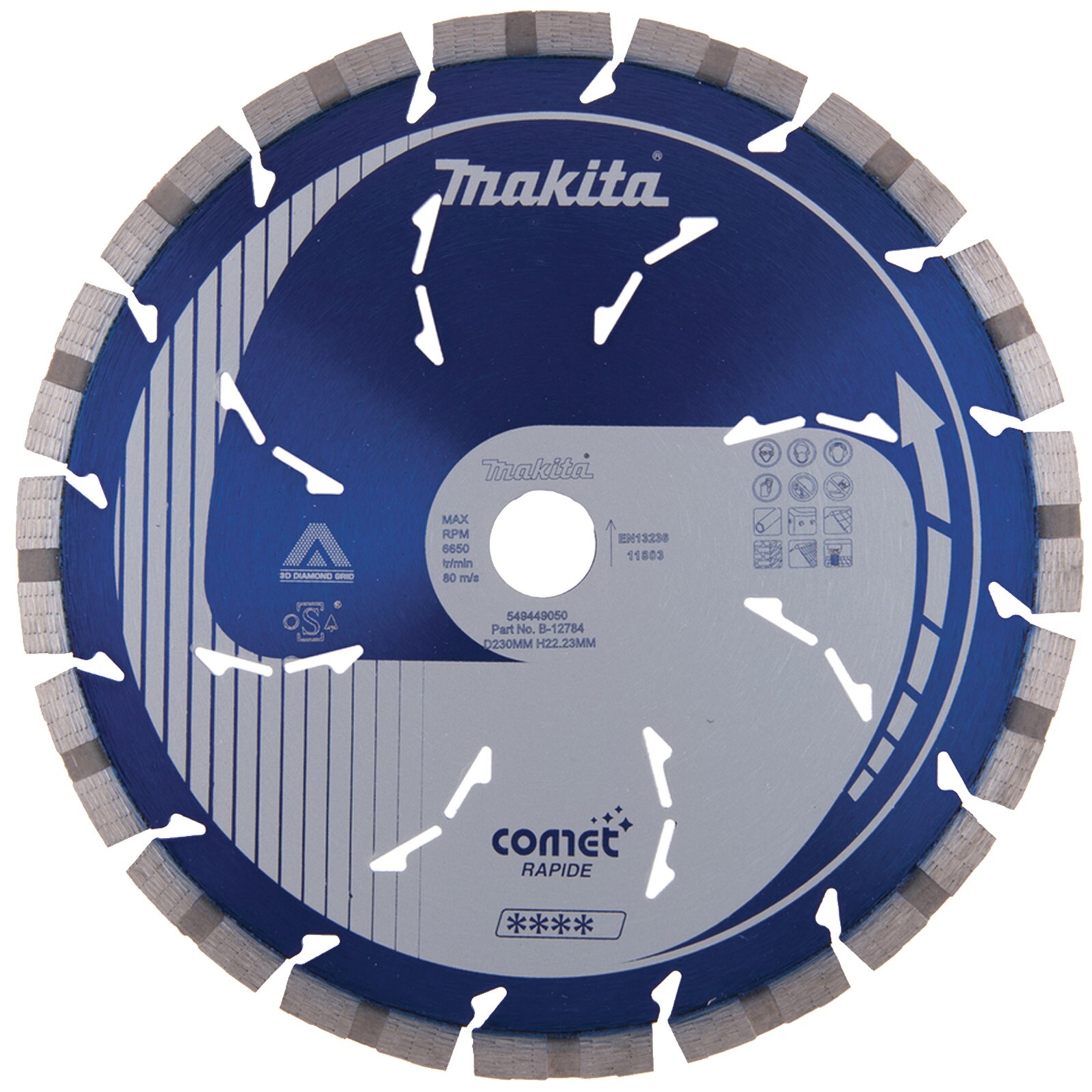 Guida alla Scelta: Disco Makita Comet Rapide per Edilizia