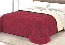 Trapunta Piumone Invernale Ilary Duble Face Tinta Unita Made In Italy im