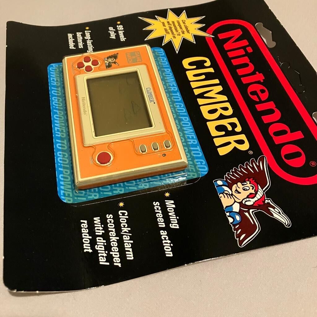 Climber Nintendo game and watch new stock USA Retro Classic Climber Nintendo game and watch new stock USA Retro Classic