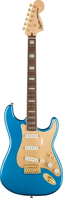 SQUIER 40th Anniversary Stratocaster®, Gold Edition, Lake Placid Blue - Bild 1 von 4