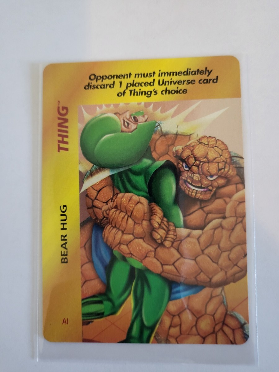 1995 Marvel OverPower Collectible Card Game Thing | eBay 1995 Marvel OverPower Collectible Card Game Thing | eBay