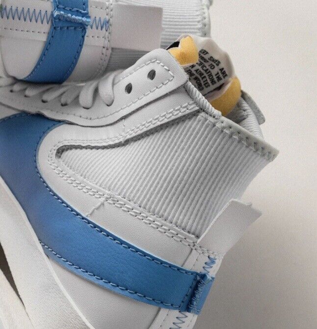 Nike Blazer Mid '77 Jumbo UNC -White/ University Blue Mens Nike Blazer Mid '77 Jumbo UNC -White/ University Blue Mens