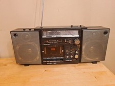 Rare Vintage Boombox Tape Radio Siemens Club RM736 READ 