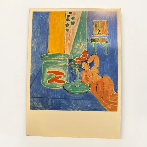 Museum Of Modern Art Henri Matisse Vintage 1984 Postcard New York Unposted
