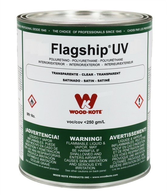 WOOD KOTE Flagship UV Polyurethane, Satin, 3754, Quart eBay