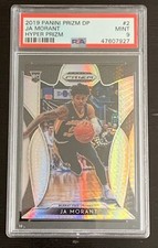 2019 Prizm Draft Picks Ja Morant Hyper Prizm 26/75 PSA 9 