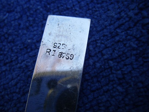 SALSA DE PLATA ESTERLINA PERÚ De Colección CUCHARÓN-RI 8759-Mango Decorativo-SIN PRECIO BASE - Imagen 5 de 5