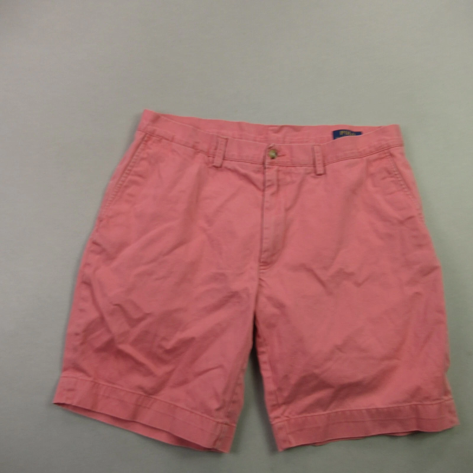 Polo Ralph Lauren Shorts Mens 35 Red Chino Pockets Outdoors Hiking