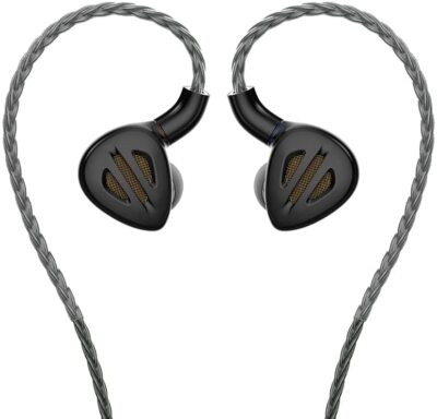 FiiO FH9 1DD+6BA Flagship HYBRID DLC IEMs Earphone w/Hi-Purity Cable (Black)
