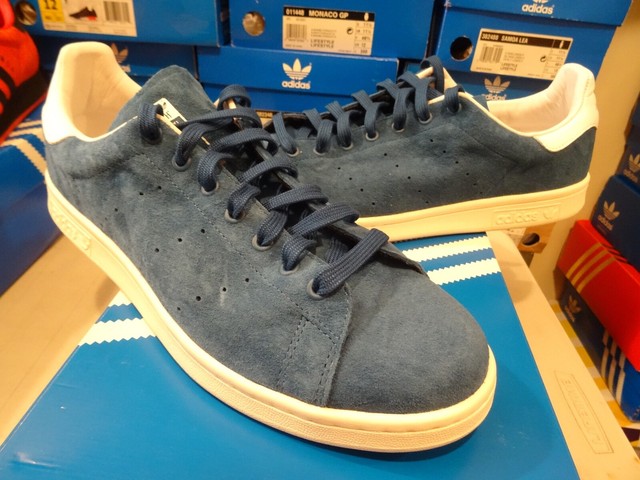 stan smith navy suede