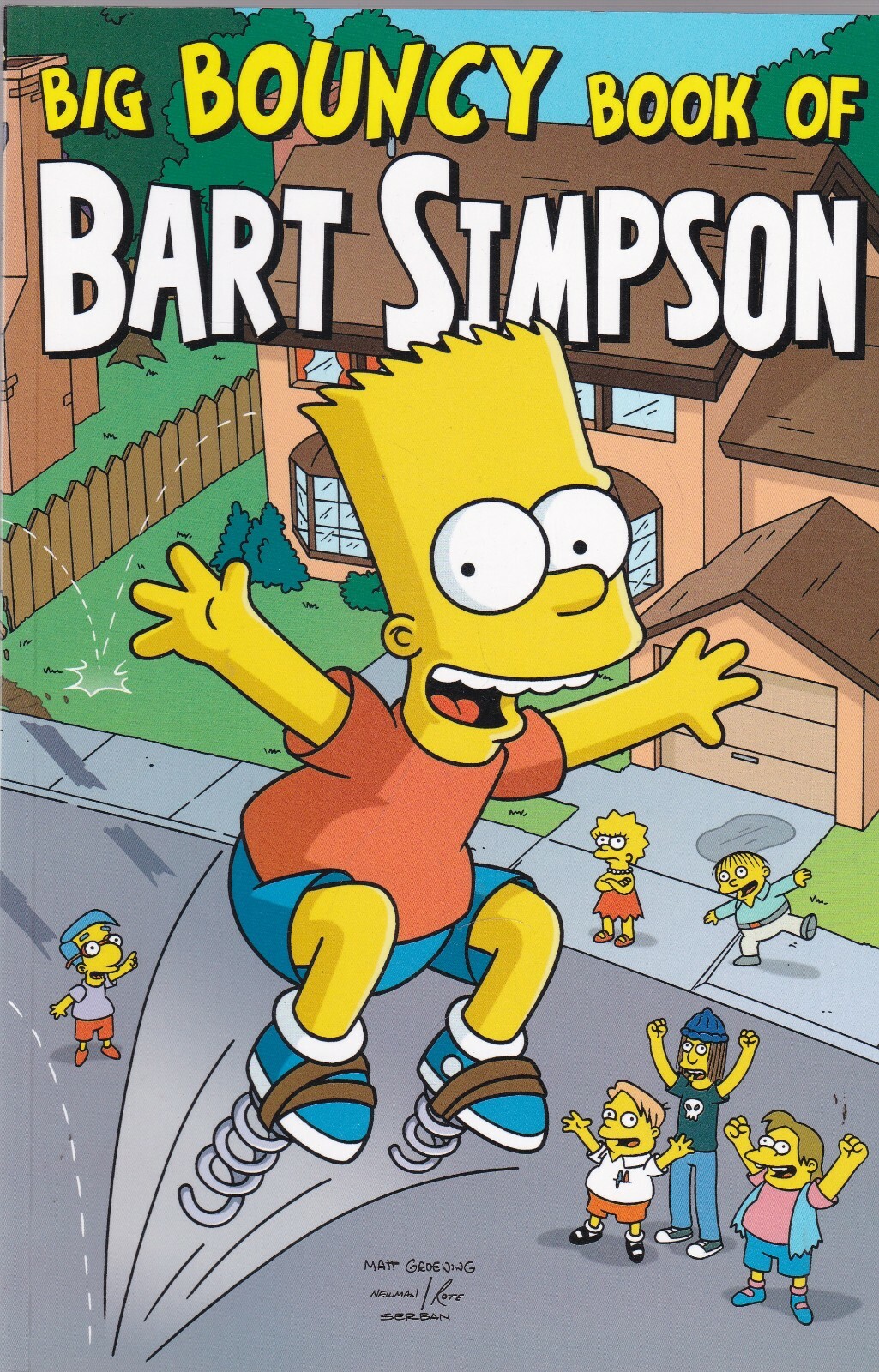 BIG BOUNCY BOOK OF BART SIMPSON (SIMPSONS COMICS)
