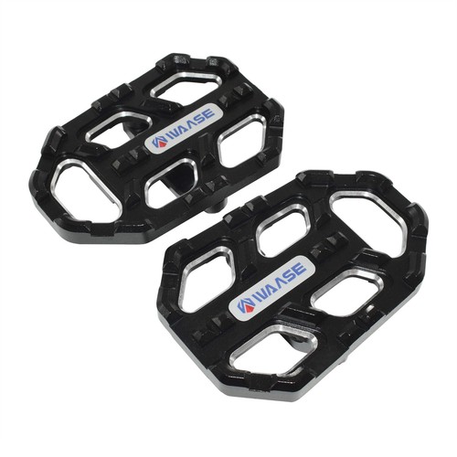 Black Footrests Foot Pegs Enlarge Pedals For HONDA NC700S/X NC750S/X 2012-2024 - Picture 6 of 10