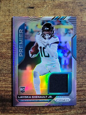 2020 Panini Prizm Premier Rookie Patch #19 Laviska Shenault Jr