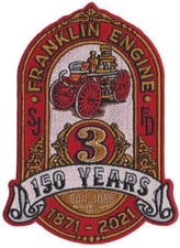 San Jose, CA Franklin Engine 3 150 Years 1871...