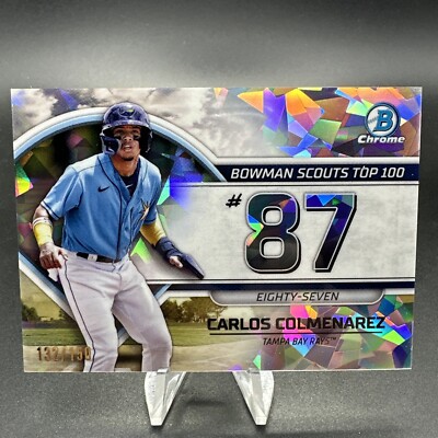 2023 Bowman - Bowman Scouts Top 100 Atomic Refractor Carlos Colmenarez #132/150