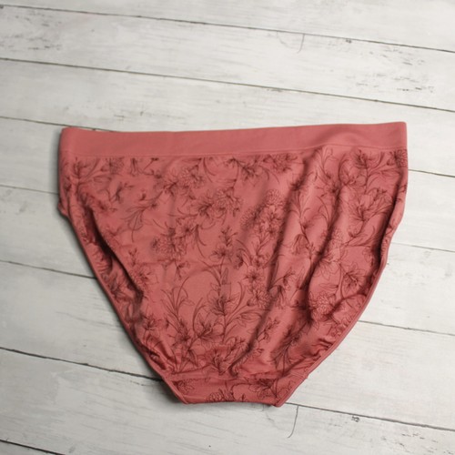 Ambrielle Women's High Cut Leg Brief Panties Plus Size 3X Floral - Picture 5 of 8