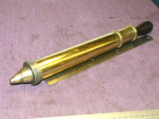 NESTHILL 3 PIECE GREASE OIL GUN BRASS TOOLKIT CLASSIC CAR AUTOMOBILIA  VINTAGE