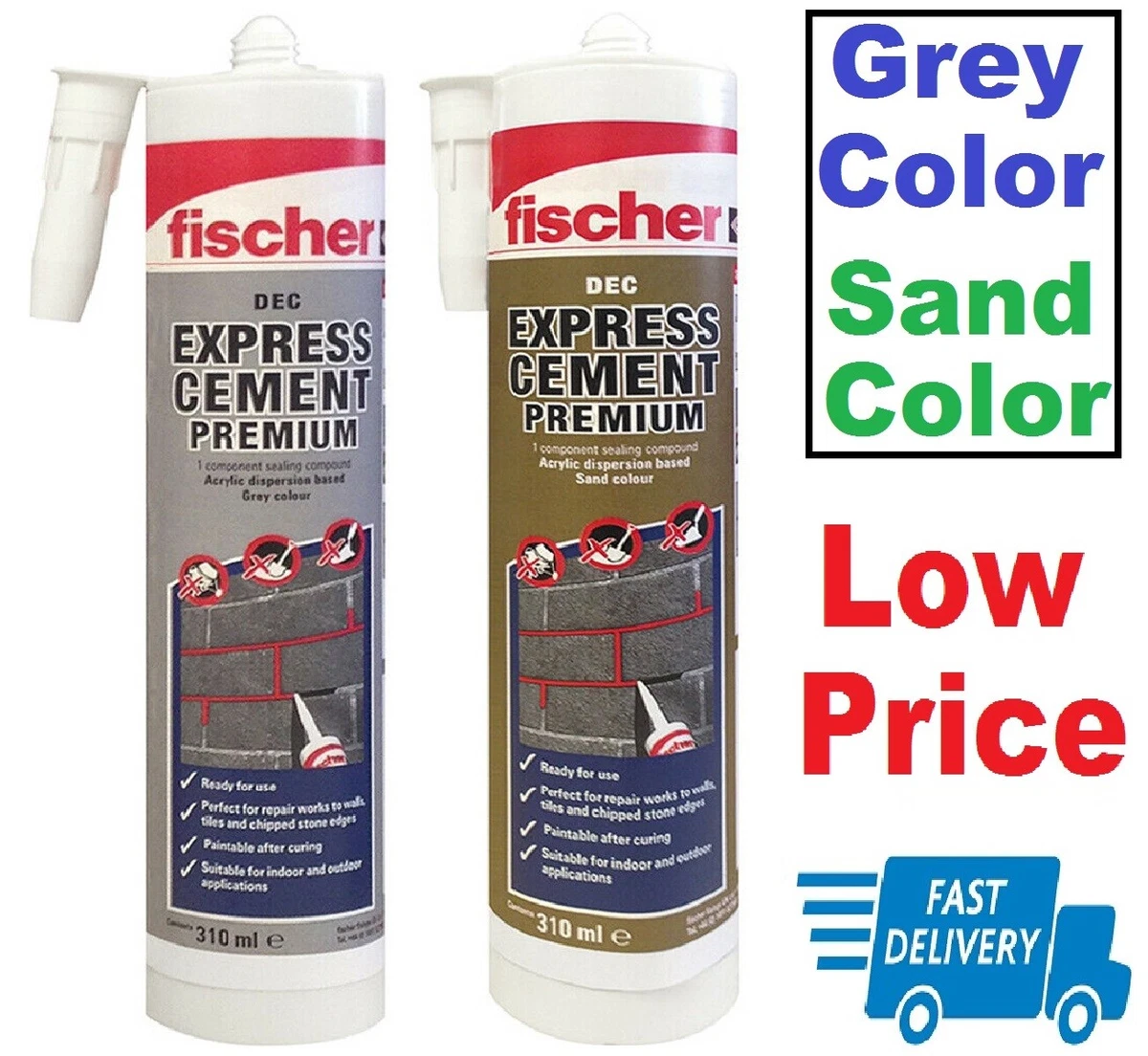 Acrylic mortar compound deals