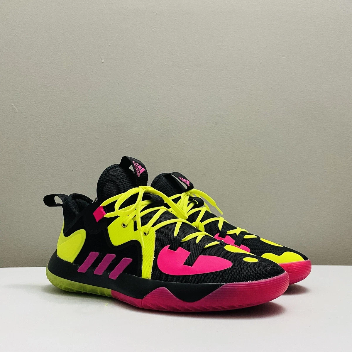 Adidas Harden Stepback 2 Black Shock Pink Yellow for sale | eBay