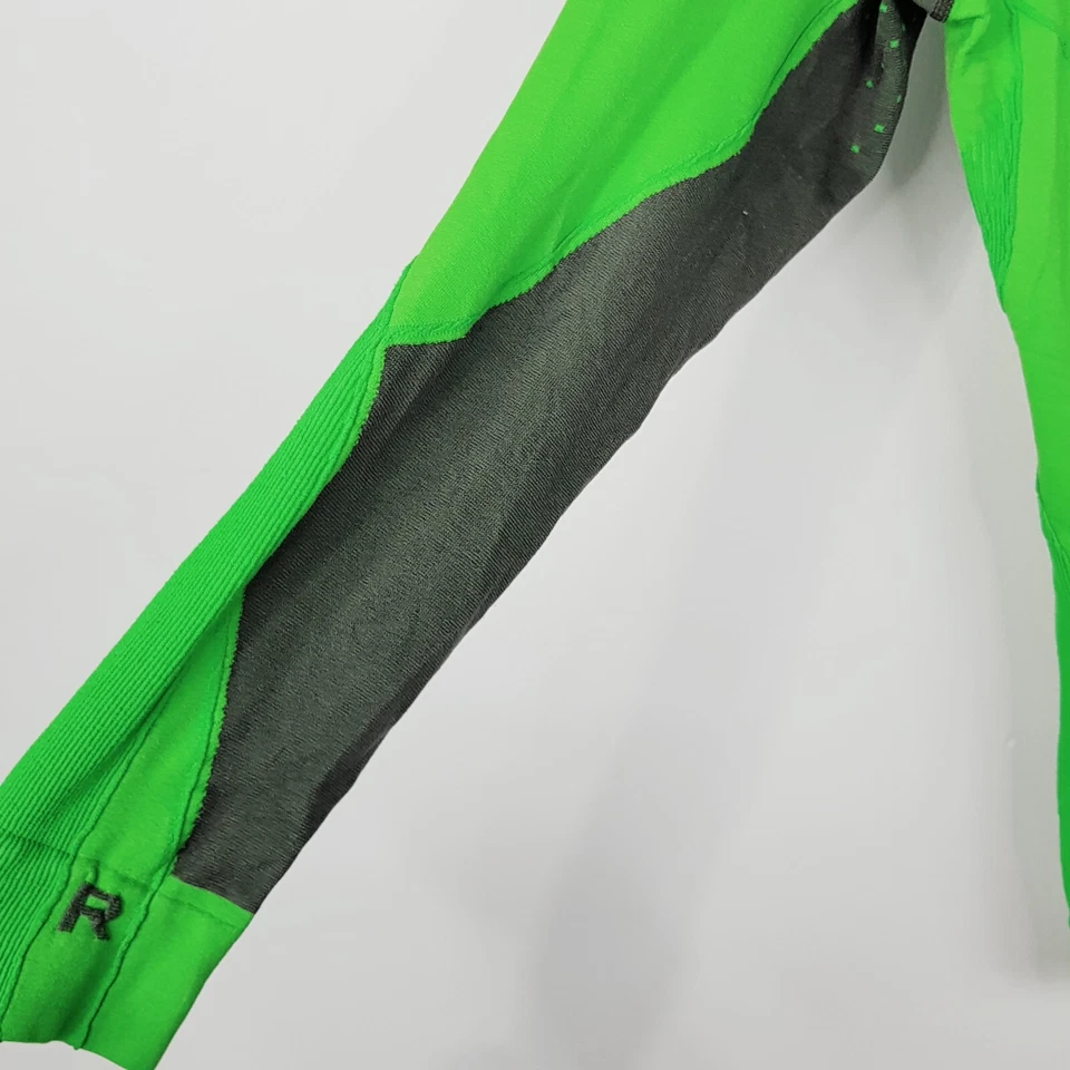 FALKE Mens Size M Green Long Sleeve Quarter Zip Ergonomic Sport System Top - image 4 of 4