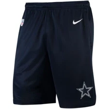 New Nike Dri-Fit DALLAS COWBOYS NFL Football Performance Knit Shorts Men's XL