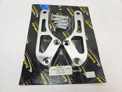 NEW SoftBrake Soft Brake Billet Rear Leg Risers for Softail 1983-2006 SB-RLR-S - Picture 10 of 11