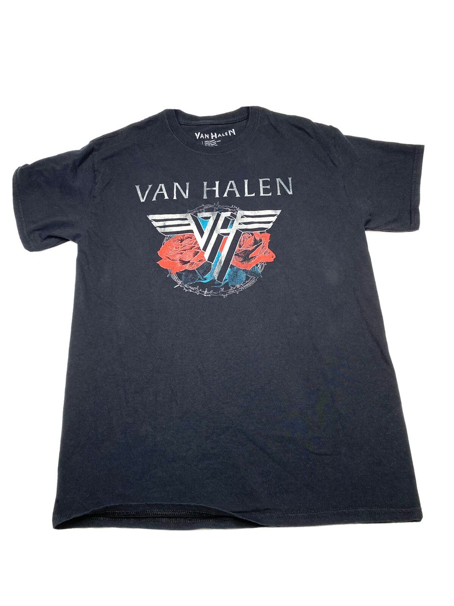 Van Halen 2015 Tour Tシャツ Van Halen Live on Tour 2015 Concert Black T-shirt Double Sided Sz