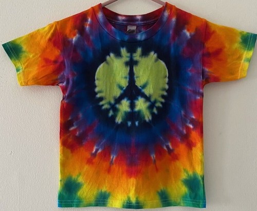 Nueva Camiseta Tie Dye 5T para Niño Pequeño Alstyle o Gildan 100% Algodón Mangas Cortas - Imagen 2 de 21