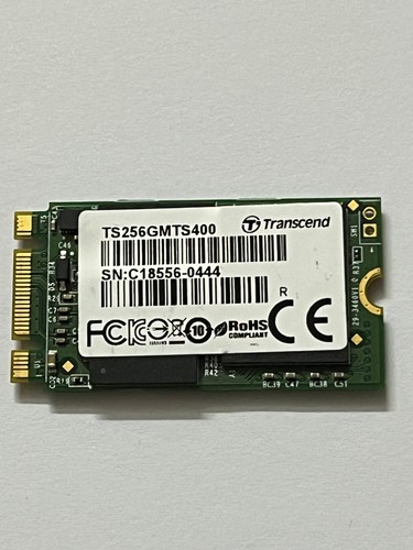 Transcend MTS400 256GB NGFF M.2 2242 SATA III 6GB/s TS256GMTS400 SSD For  Laptop - Picture 1 of 9