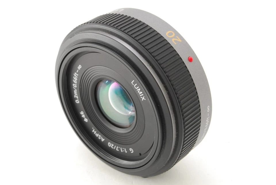 ⏯️【 Exc+5 】Panasonic Lumix G 20mm F/1.7 ASPH Lens H-H020 From Japan - Image 4 of 4