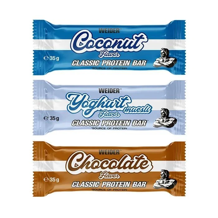 Classic Protein Bar Weider Karton mit 24 x 35 g Riegel (45,43EUR/1000g)