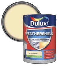 Dulux Weathershield Smooth Masonry Paint 5L  All Colours