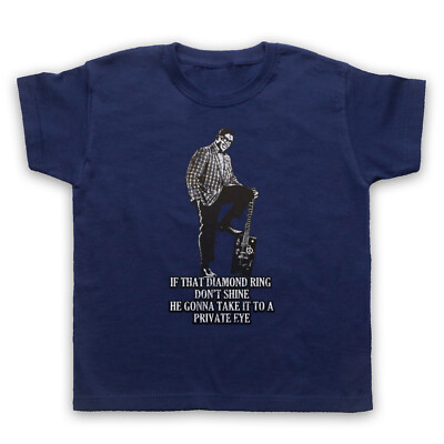 BO DIDDLEY INOFFIZIELLER DIAMANTRING R&B ROCK GITARRIST KINDER KINDER T-SHIRT