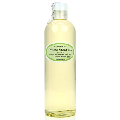 Premium Wheat Germ Oil REFINED Pure Organic Fresh Skin Care Health Care HairCare