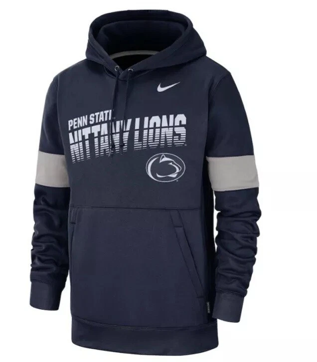 Nike Men s Penn State PSU Football Therma Fit Hoodie Sweatshirt