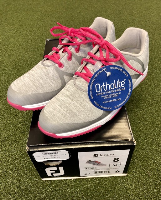 footjoy women's leisure spikeless golf shoes