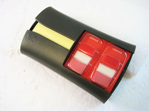 Dispensador de notas y banderas Post-it PRO100 de 3M con notas de 3" y banderas de 1" nuevo - Imagen 3 de 5