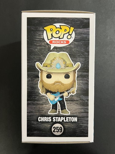 Funko POP! Rocks #259 - Chris Stapleton con protector - Imagen 2 de 6