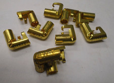 Amp 90 Degree Brass 7mm Crimp Style Spark Plug Wire Terminals 10 Pcs 2564 Amp 90 Degree Brass 7mm Crimp Style Spark Plug Wire Terminals 10 Pcs 2564