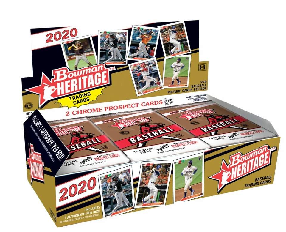 2020 Bowman HERITAGE Prospects #1-150 Your Choice $2 or 2 Card Minimum YOU PICK! - Image 2 of 2
